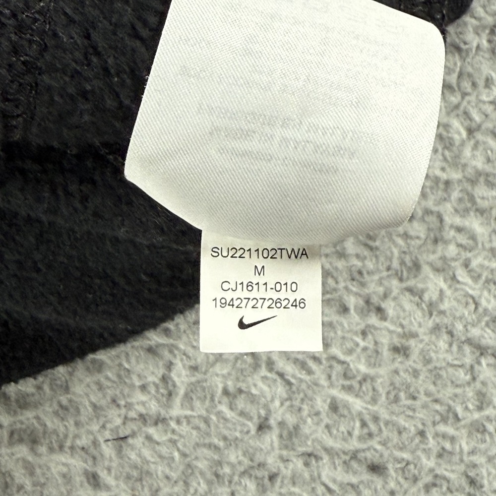 Arsenal Hoodie Mens Medium Black Soccer Pullover Nike 2021 Football Sweatshirt‎ - Picture 13 of 15